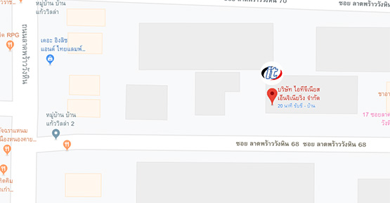 แผนที่ตั้งไอทีจีเนียส กรุงเทพมหานคร