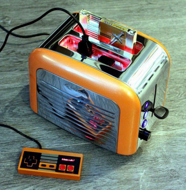 Nintoaster เครื่องปิ้งขนมปังเล่นเกม