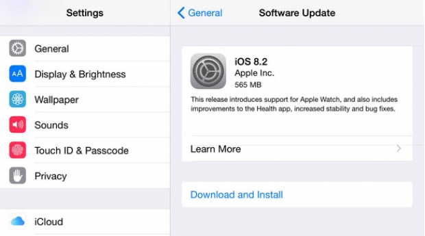 Apple ปล่อยอัพเดท iOS 8.2 ให้ดาวน์โหลดบน iPhone, iPad แล้ว