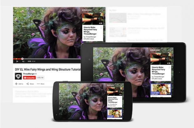 YouTube เปิดตัวฟีเจอร์ Cards รองรับการแสดงผลทั้งบนเว็บ สมาร์ทโฟน และแท็บเล็ต