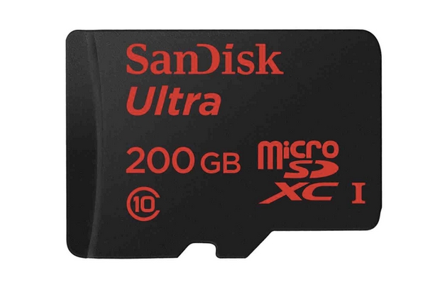 SanDisk เปิดตัวการ์ด microSD สำหรับสมาร์ทโฟน ขนาด 200GB