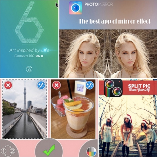 รวม 5 แอพฯ แต่งรูปฝาแฝด สำหรับ iOS ฟรี