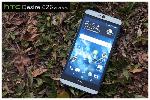 มาแรง HTC DESIRE 826 DUAL SIM กล้องหน้า 13MP รองรับ 4G LTE พร้อมระบบสองซิม