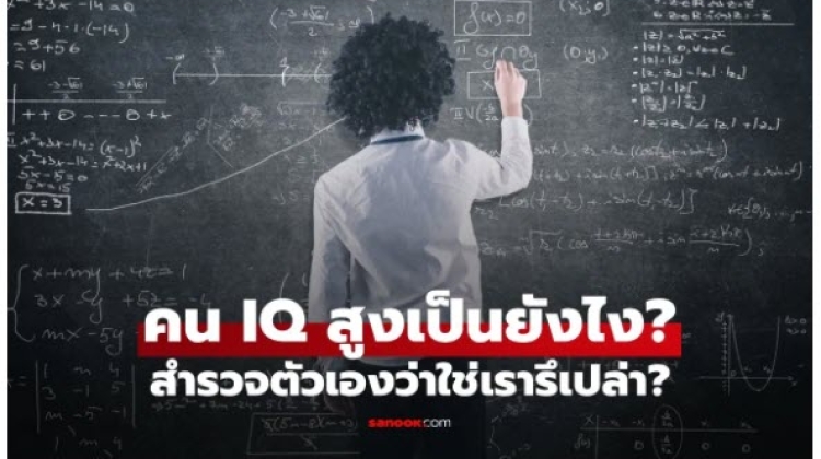 7 สัญญาณที่บอกว่าคุณอาจเป็นคน IQ สูง