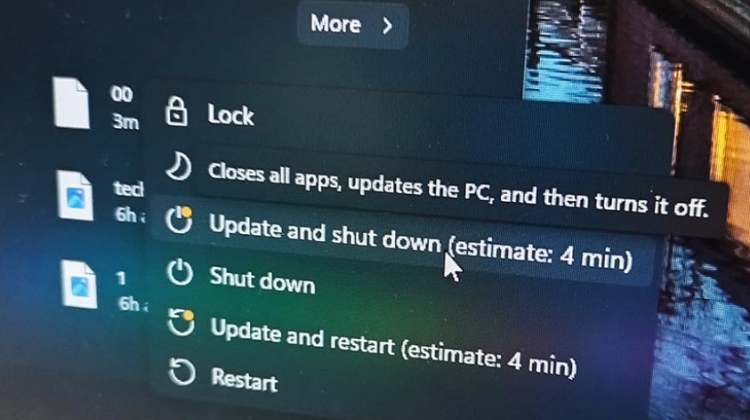 Windows 11 แก้บั๊กกด Update and shut down ได้แล้ว