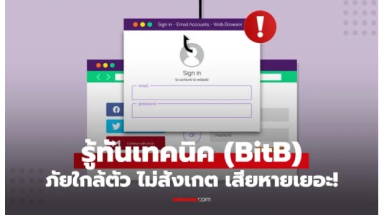 Browser-in-the-Browser (BitB) คืออะไร