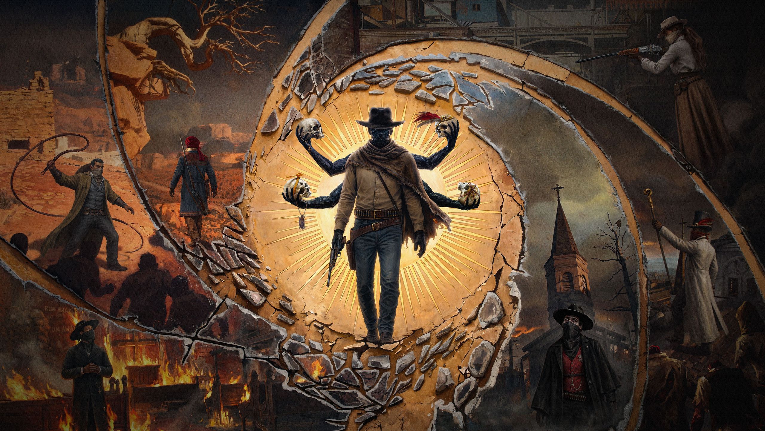 Guns of Eschaton - เกมยิงมุมมองบุคคลที่หนึ่งของ Viktor Antonov เปลี่ยนโลกคาวบอยให้กลายเป็นฝันร้าย