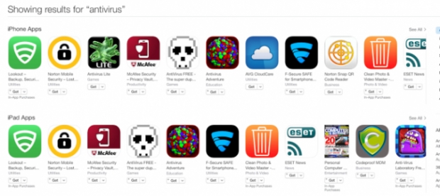 Apple ลบแอพฯประเภทแอนตี้ไวรัสออกจาก App Store