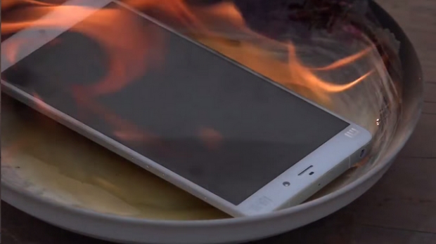 เผาสด Xiaomi Mi Note สมาร์ทโฟนรุ่นล่าสุด