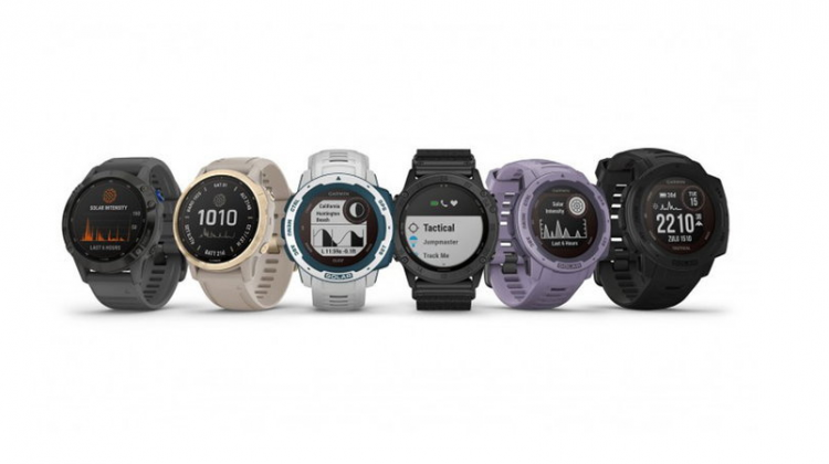 Garmin เปิดตัว Samart Watch รุ่นรองรับการชาร์จไฟแสงอาทิตย์ ได้แล้ว