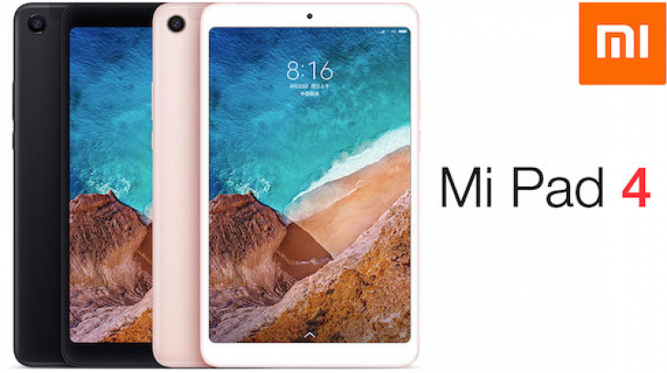 เปิดตัว Xiaomi Mi Pad 4 แท็บเล็ตจอ 8 นิ้ว สเปคคุ้ม กล้อง AI