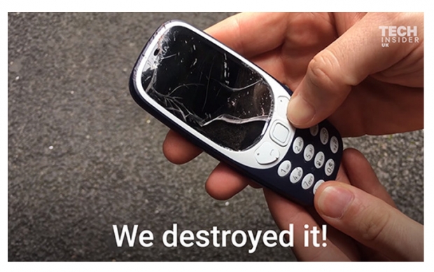Nokia 3310 (2017) ทายาทมือถือในตำนานถูกจับทดสอบความแกร่ง