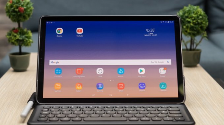 Samsung เปิดตัว Galaxy Tab S4 แท็บเล็ตทรงพลัง หน้าจอบางลง พร้อม S Pen 