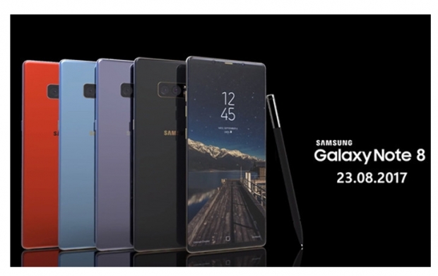 Samsung Galaxy Note 8 เปิดตัว 23 ส.ค. นี้ 