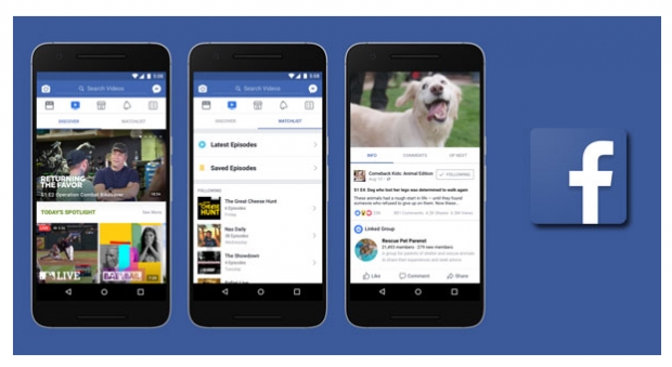 เฟซบุ๊กเปิดตัวแท็บ Watch รวมวิดีโอรายการต่าง ๆ