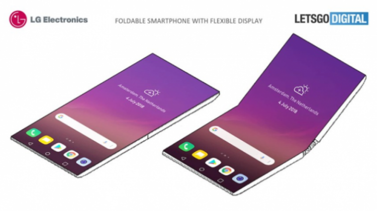สิทธิบัตรใหม่ชี้ LG สนทำมือถือพับครึ่งได้ แถมใช้กล้องถ่ายรูปได้โดยไม่ต้องเปิดบานพับ