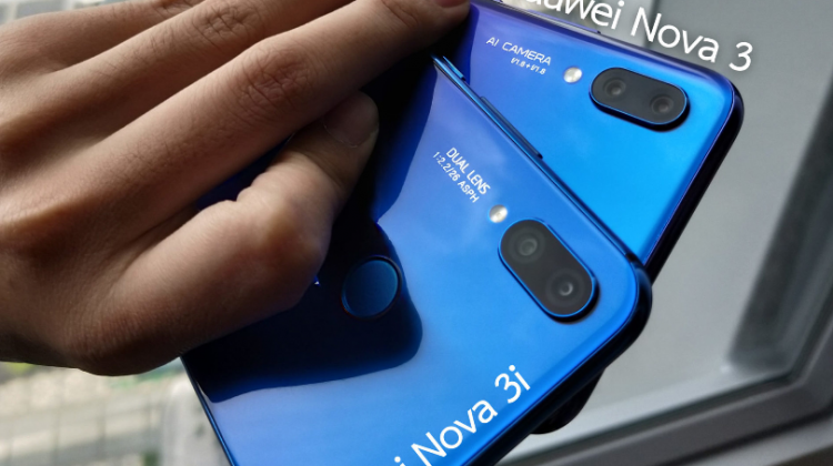 เปิดตัว Huawei nova3 & 3i สมาร์ทโฟน 4 กล้องสมองกล AI 