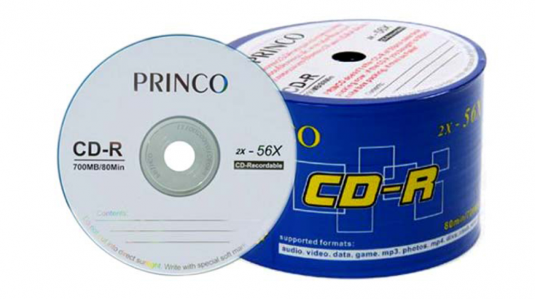 PRINCO แผ่น CD และ DVD ประกาศยุติสายการผลิตแล้ว