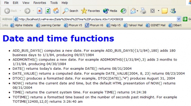 การใช้งาน SQL Functions รูปแบบที่ 5