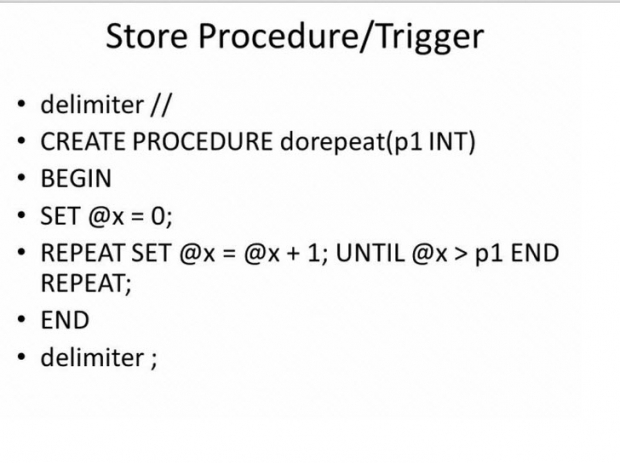 รู้จัก Trigger ใน SQL