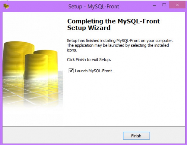 การใช้โปรแกรมและการติดตั้ง MySQL-Front