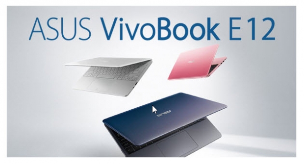 ASUS เปิดตัว VivoBook E12 โน้ตบุ๊กไซส์เล็ก