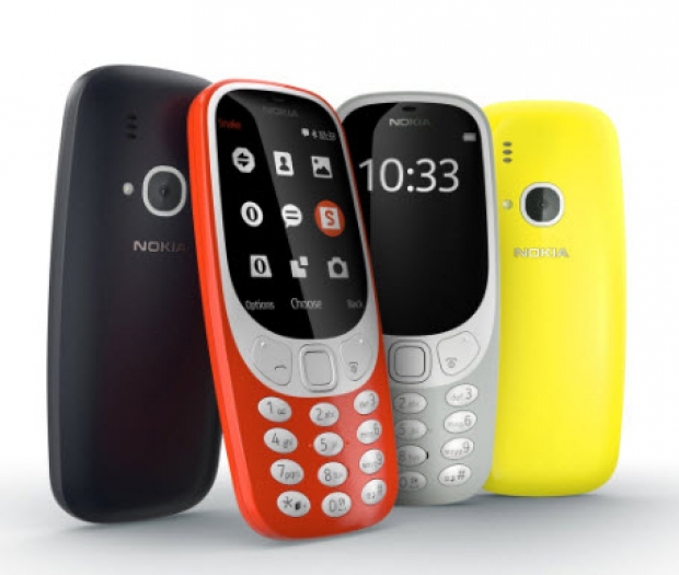 Nokia 3310 เปิดตัวเวอร์ชั่น 2017 มาพร้อมกับสีสันโดนใจ