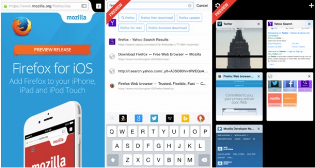 Firefox สำหรับ iOS กำลังจะมา