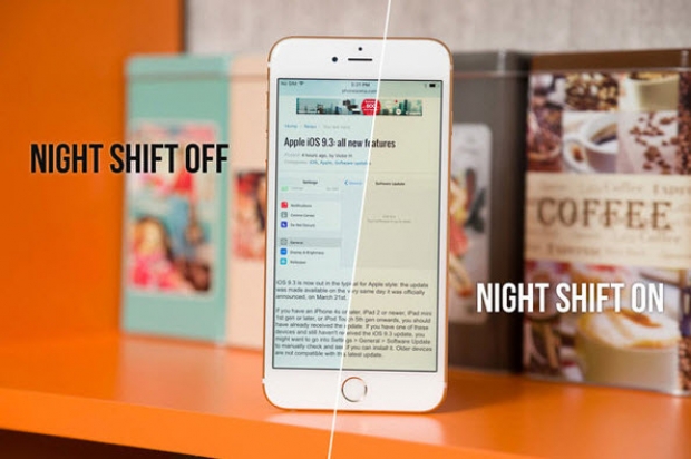 Night Shift โหมดถนอมสายตาขณะใช้งาน iPhone