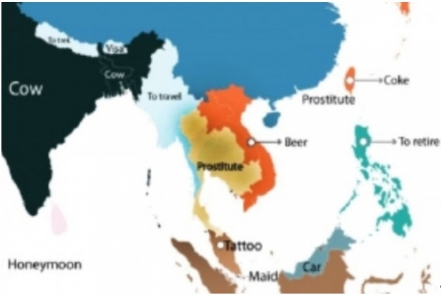 ทั่วโลก Search สืบค้นหาราคา "บริการทางเพศ" ในไทยผ่านกูเกิลมากสุด