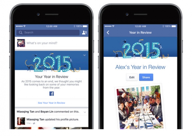 Facebook Your Year in Review 2015 