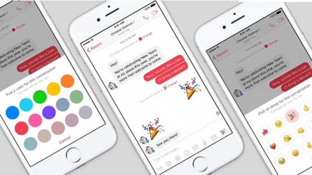 Facebook Messenger อัพเดท เปลี่ยนสีห้องแชท