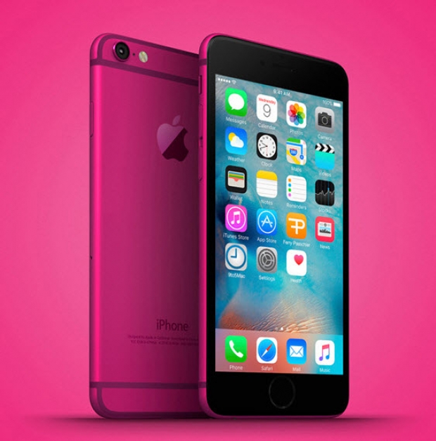 เผย iPhone 5se มาพร้อมสีใหม่ Hot Pink 