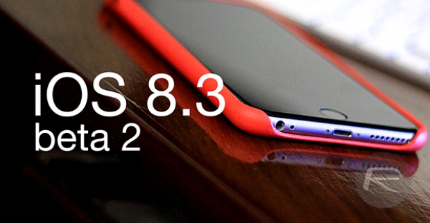 iOS 8.3 Beta 2 เวอร์ชั่นใหม่