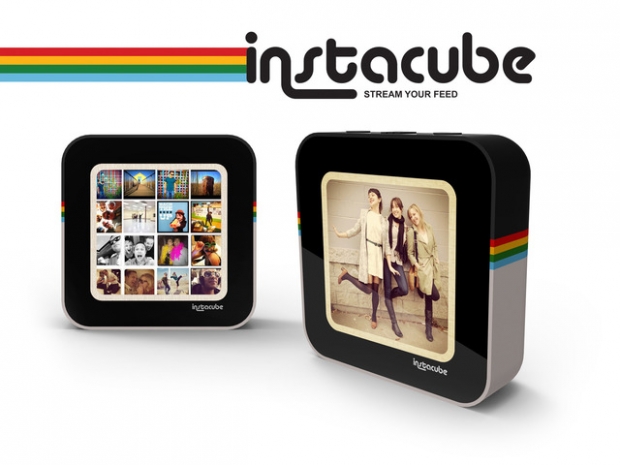 Instacube กรอบรูปดิจิตอลที่สามารถแชร์รูปจาก Instagram ไร้สาย 