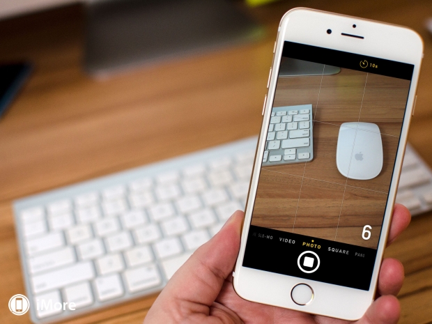 ถ่ายภาพเซลฟี่บน iPhone ด้วยโหมดตั้งเวลาถ่าย 