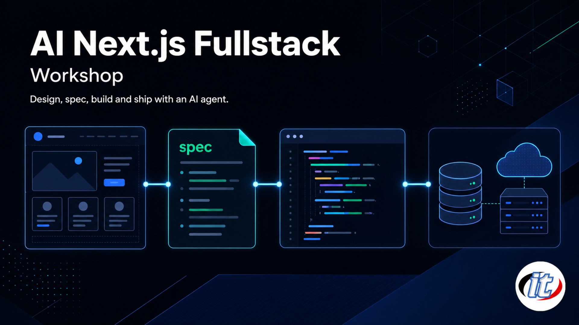 AI Next.js Fullstack Workshop พัฒนาเว็บแอปยุคใหม่ร่วมกับ AI Agent