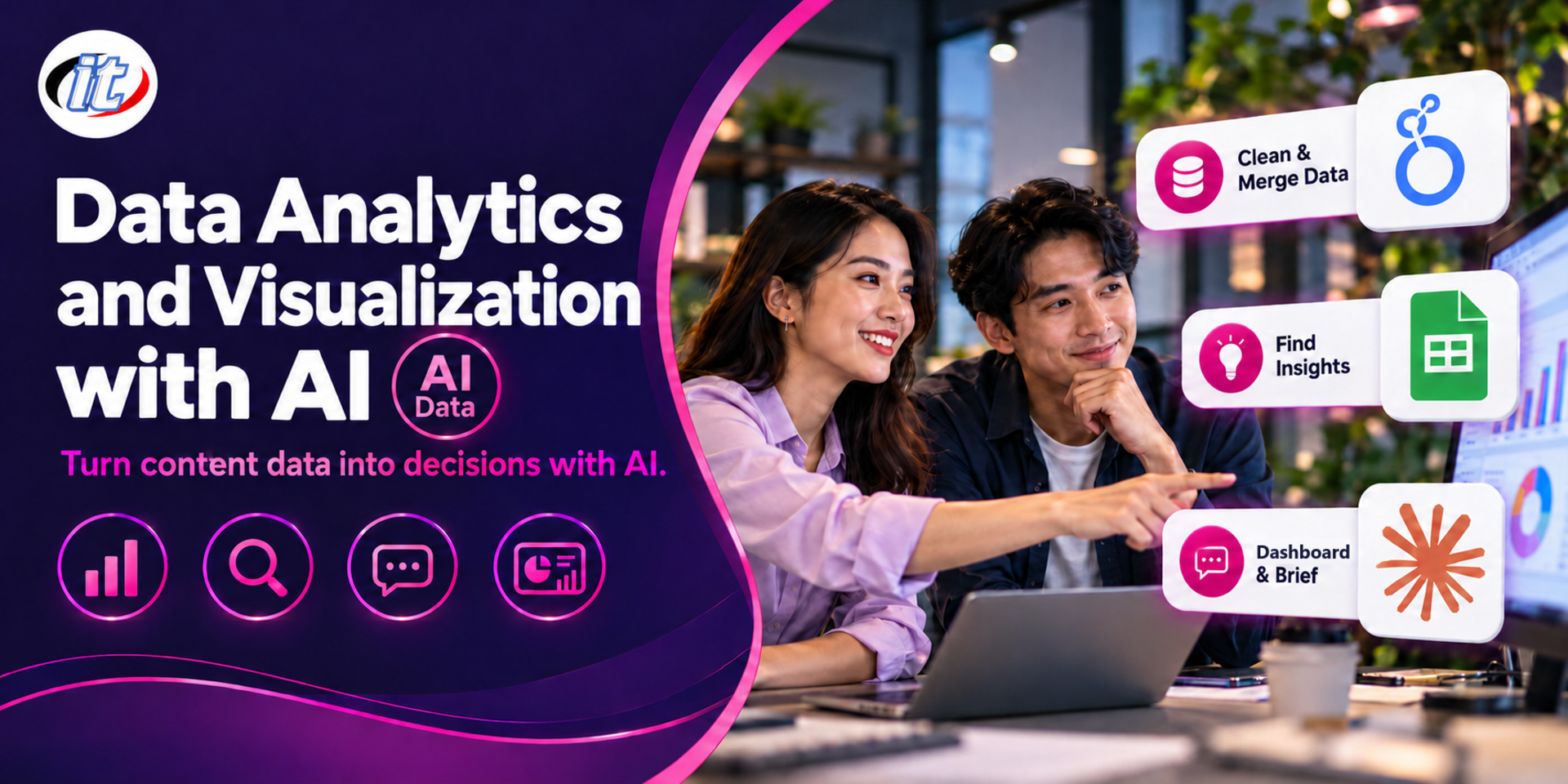 Data Analytics and Visualization with AI