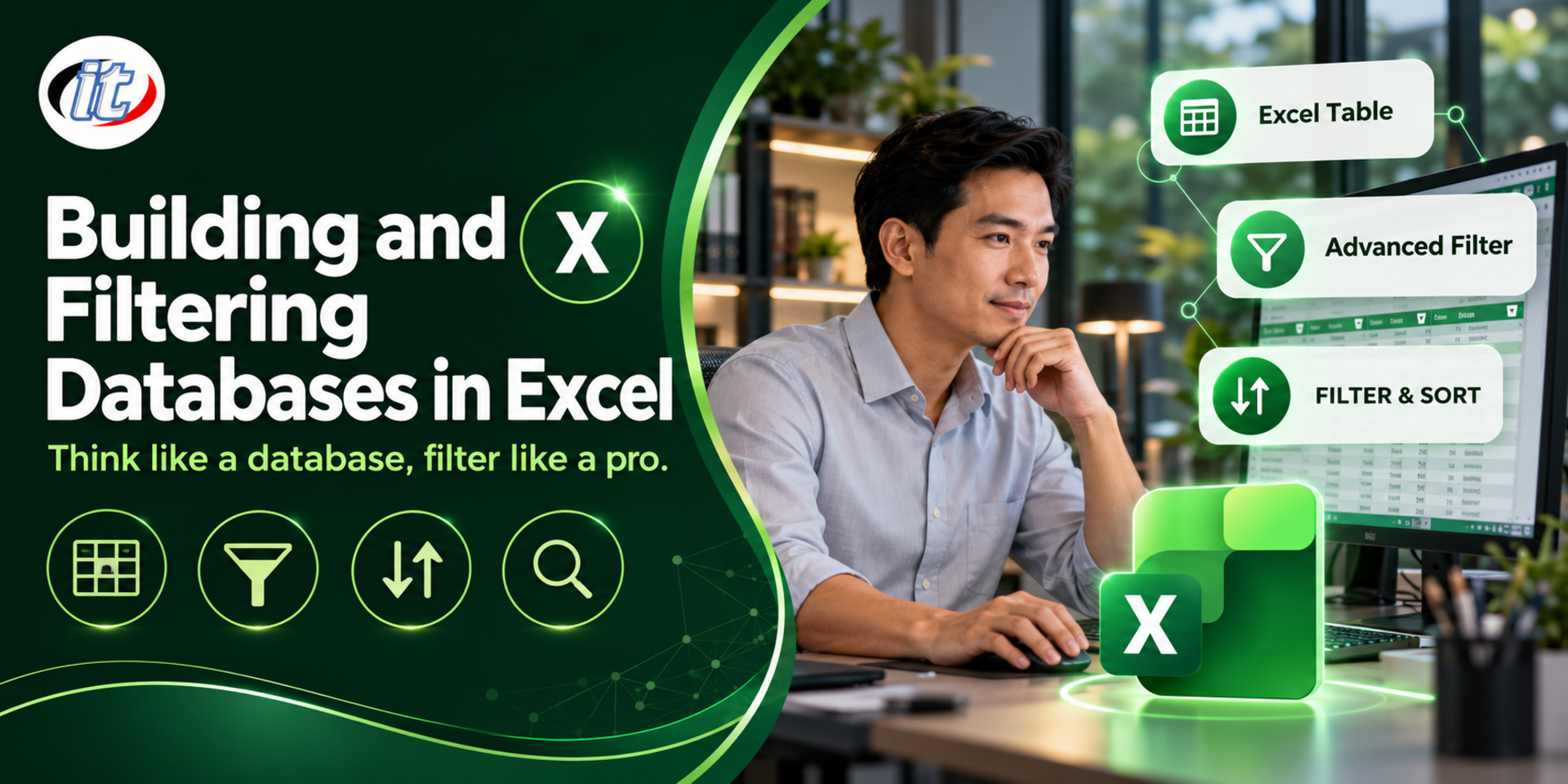 Building and Filtering Databases in Excel