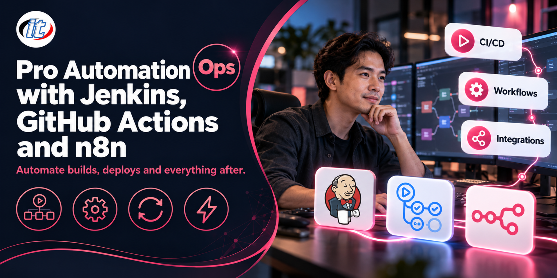 Pro Automation with Jenkins, GitHub Actions and n8n