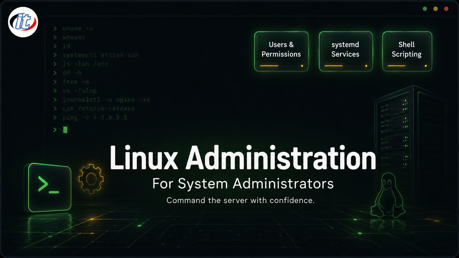 Linux Administration สำหรับผู้ดูแลระบบ