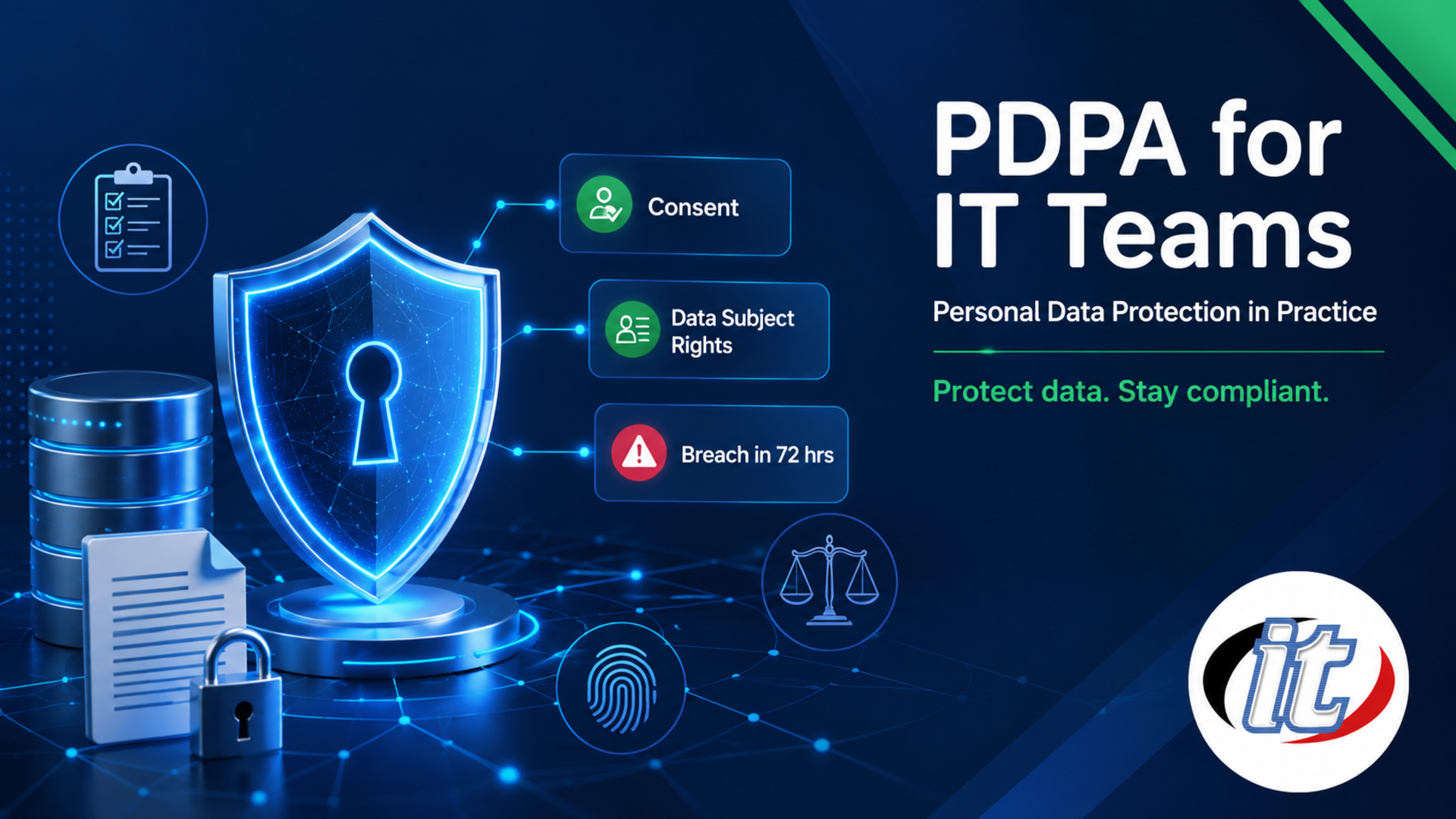PDPA สำหรับทีมไอทีและผู้ดูแลข้อมูล
