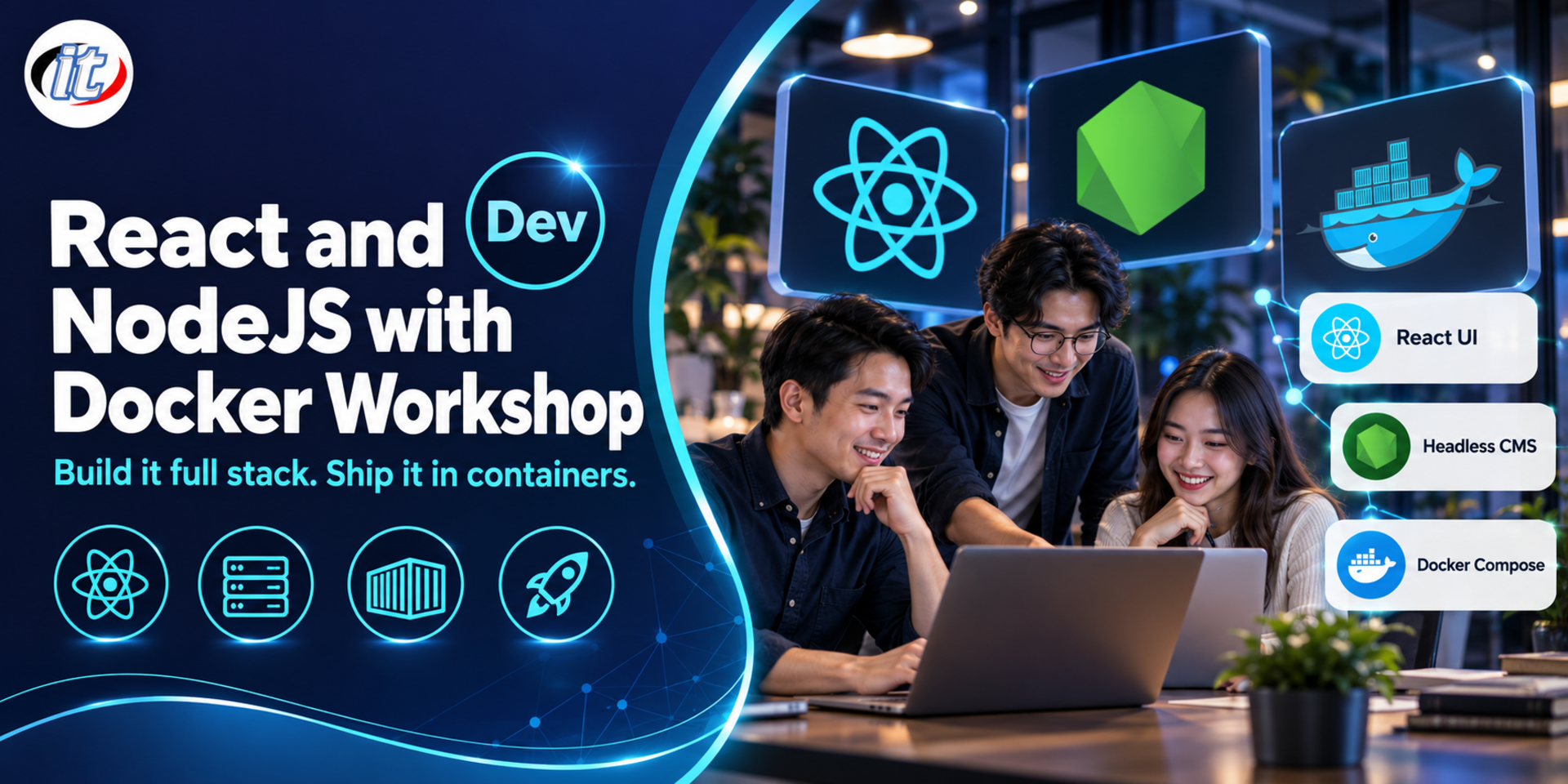 React and NodeJS with Docker Workshop