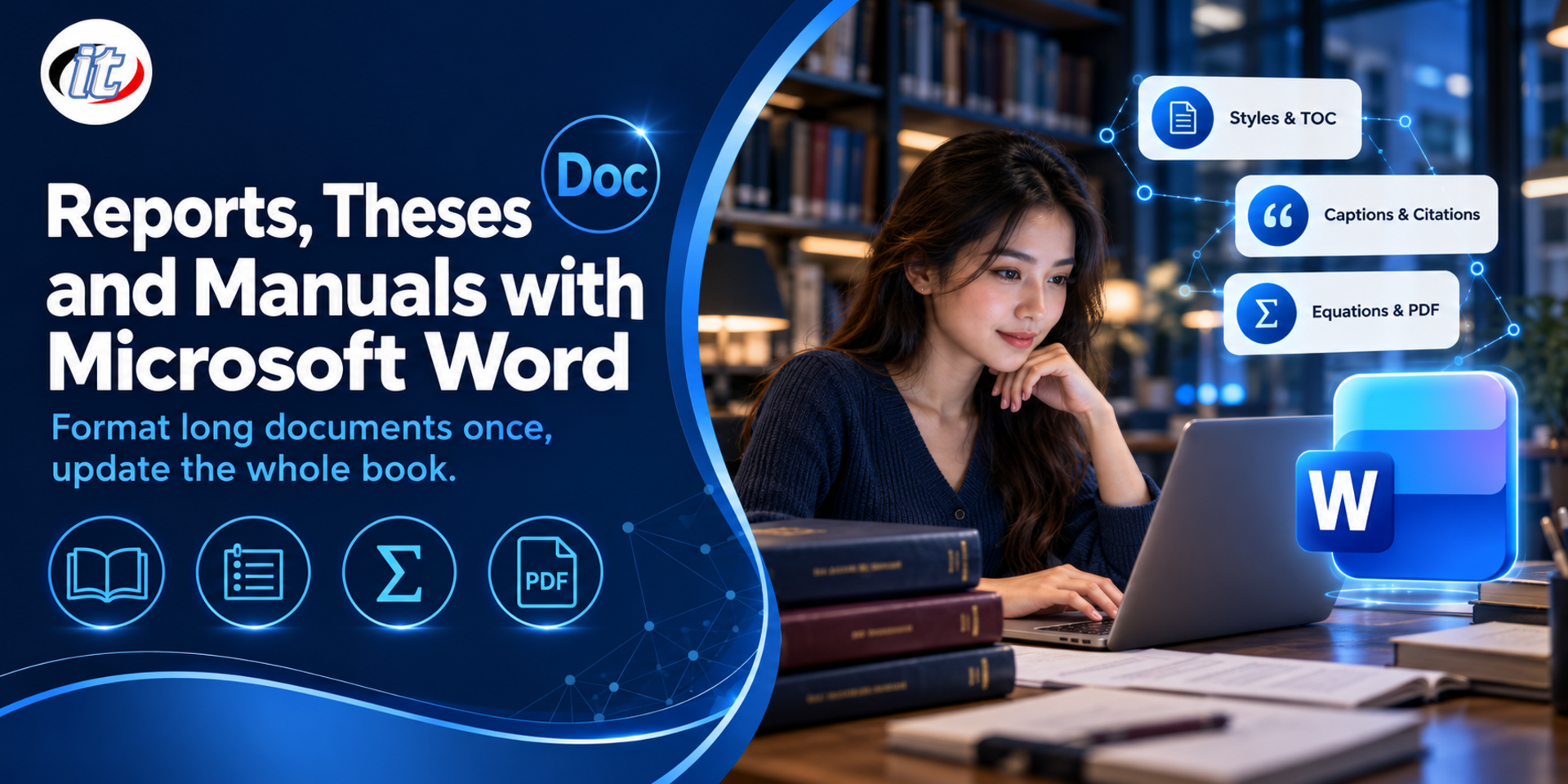 Reports, Theses and Manuals with Microsoft Word
