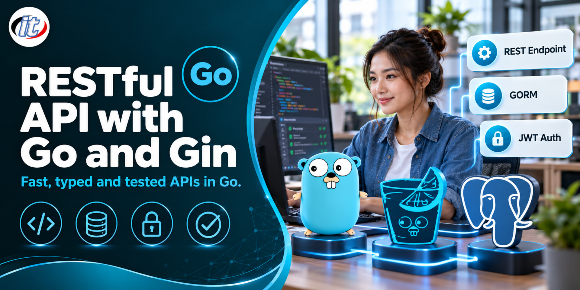 RESTful API with Go and Gin