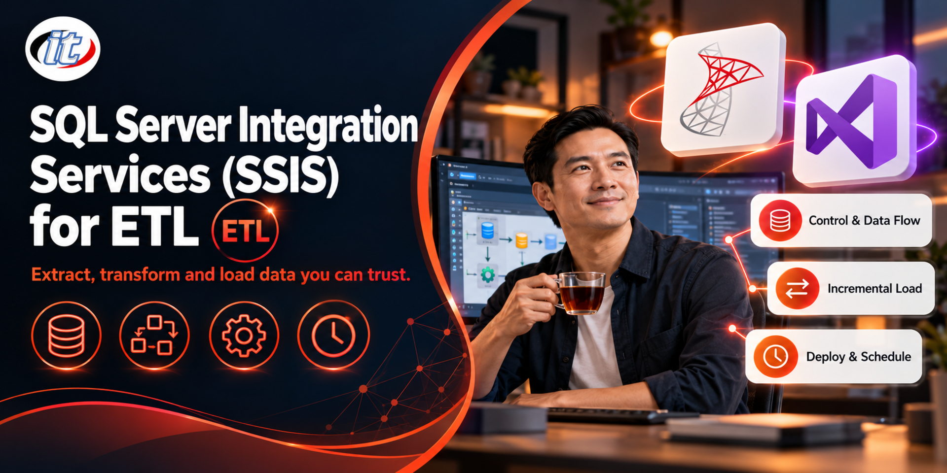 SQL Server Integration Services (SSIS) for ETL