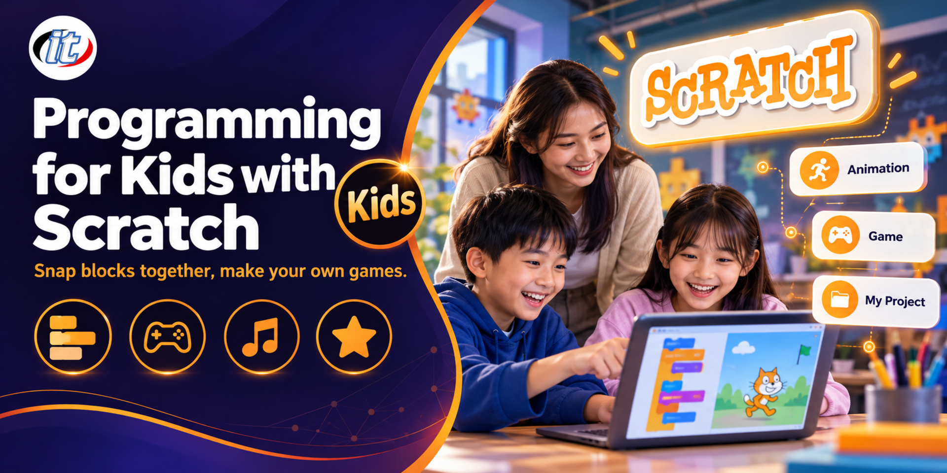 Programming for Kids with Scratch