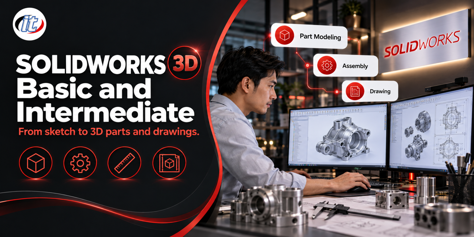 SOLIDWORKS Basic and Intermediate