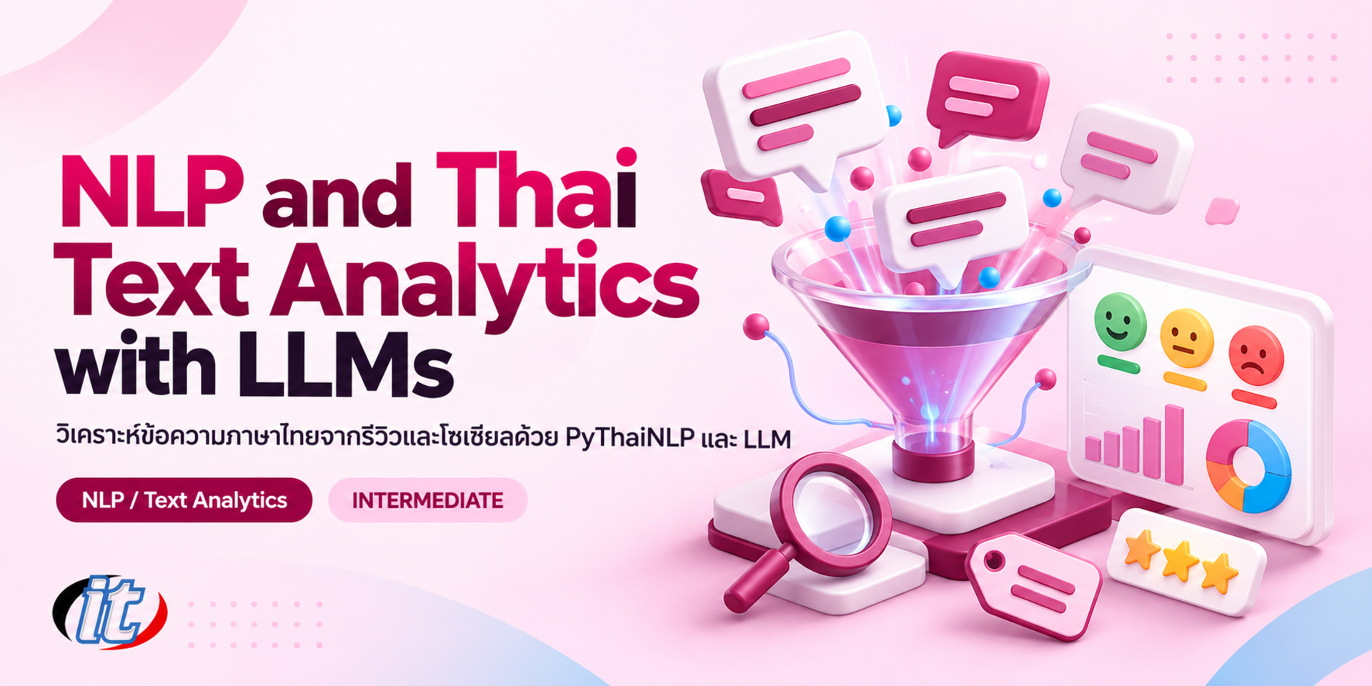 NLP and Thai Text Analytics with LLMs